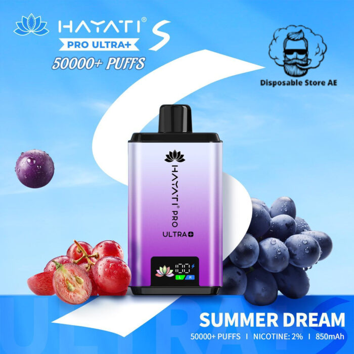 Hayati-Pro-Ultra-Plus-50000-Puffs-Disposable-Vape-Summer-Dream
