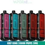 KIEF King 35000 Puffs 3MG Disposable Vape in Dubai