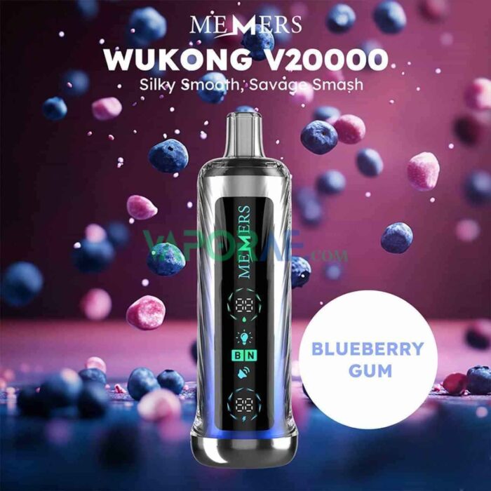 MEMERS Wukong V20000 Puffs Disposable Vape Price in Dubai Blueberry Gum