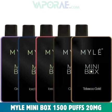 MYLE Mini Box 1500 Puffs 20mg Disposable Vape