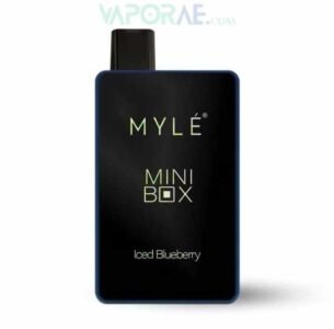 MYLE Mini Box 1500 Puffs 20mg Disposable Vape-iced-blueberry