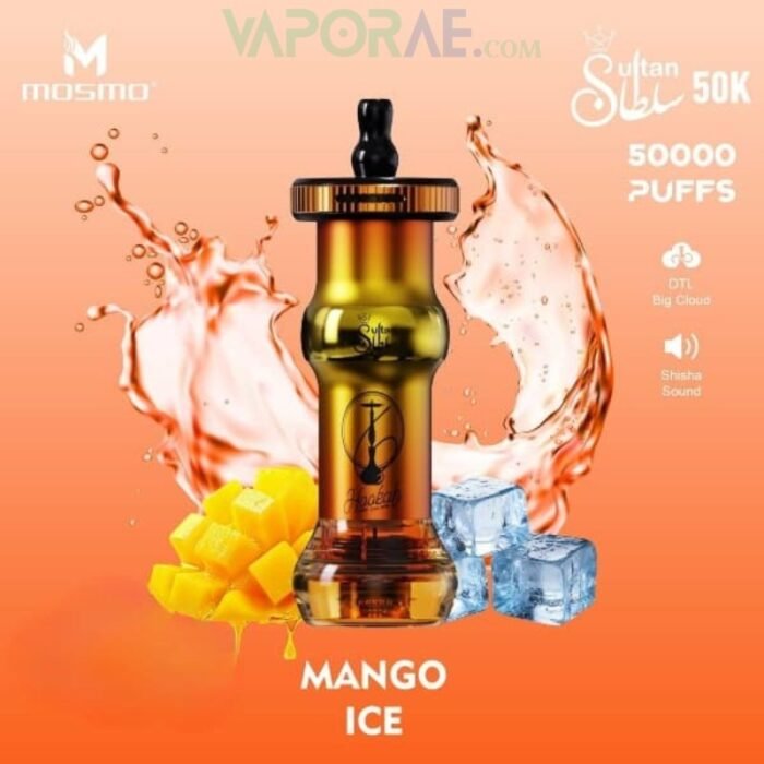 Mosmo Sultan 50K Puffs Disposable Vape-mango-ice