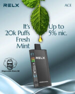 RELX Ace 20000 Puffs Disposable Vape Fresh Mint