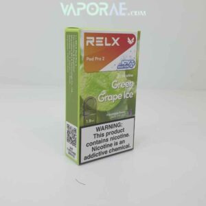 RELX POD PRO 2 SINGLE PC Price in Dubai GREEN GRAPE ICE
