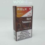 RELX POD PRO 2 SINGLE PC Price in Dubai RICH TOBACCO