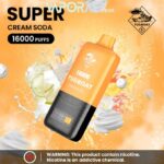 TUGBOAT Super 16000 Puffs 50MG Disposable Vape Price in Dubai Cream Soda