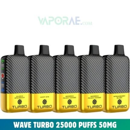 WAVE Turbo 25000 Puffs 50MG Disposable Vape Price in Dubai
