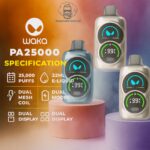 Waka PA25000 Puffs Disposable Vape 50 MG