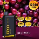 BECO Soft Max 12000 Puffs Disposable Vape Price in Dubai Red Wine