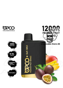 Beco Soft Max 12000 Puffs 20MG Nicotine Passion Fruit Mango