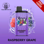 IGET Bar Pro 10000 Puffs 50MG Nicotine Raspberry Grape