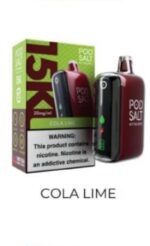 Podsalt 15000 Puffs 2% Nicotine Disposable Cola Lime