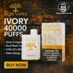 Ripe Vapes IVORY 20MG and 50MG 40000 Puffs Disposable vape