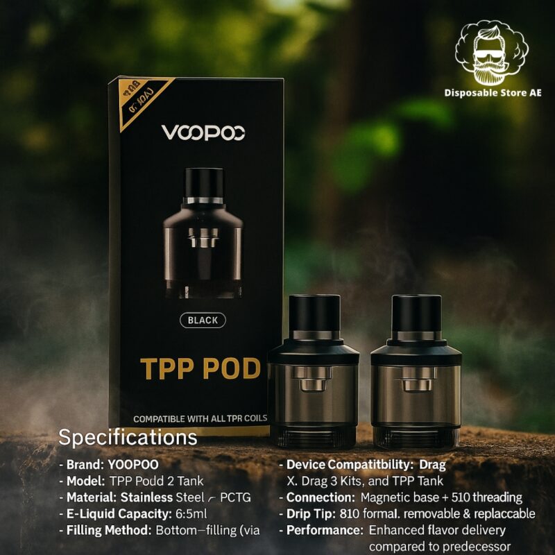 VOOPOO TPP Pod 2 Tank In Dubai
