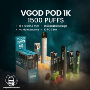 Vgod Pod 1k 1500 Puffs 50MG