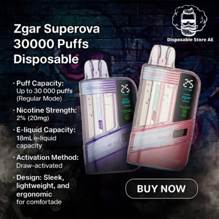 Zgar Supernova 30000 Puffs Disposable Vape 20mg