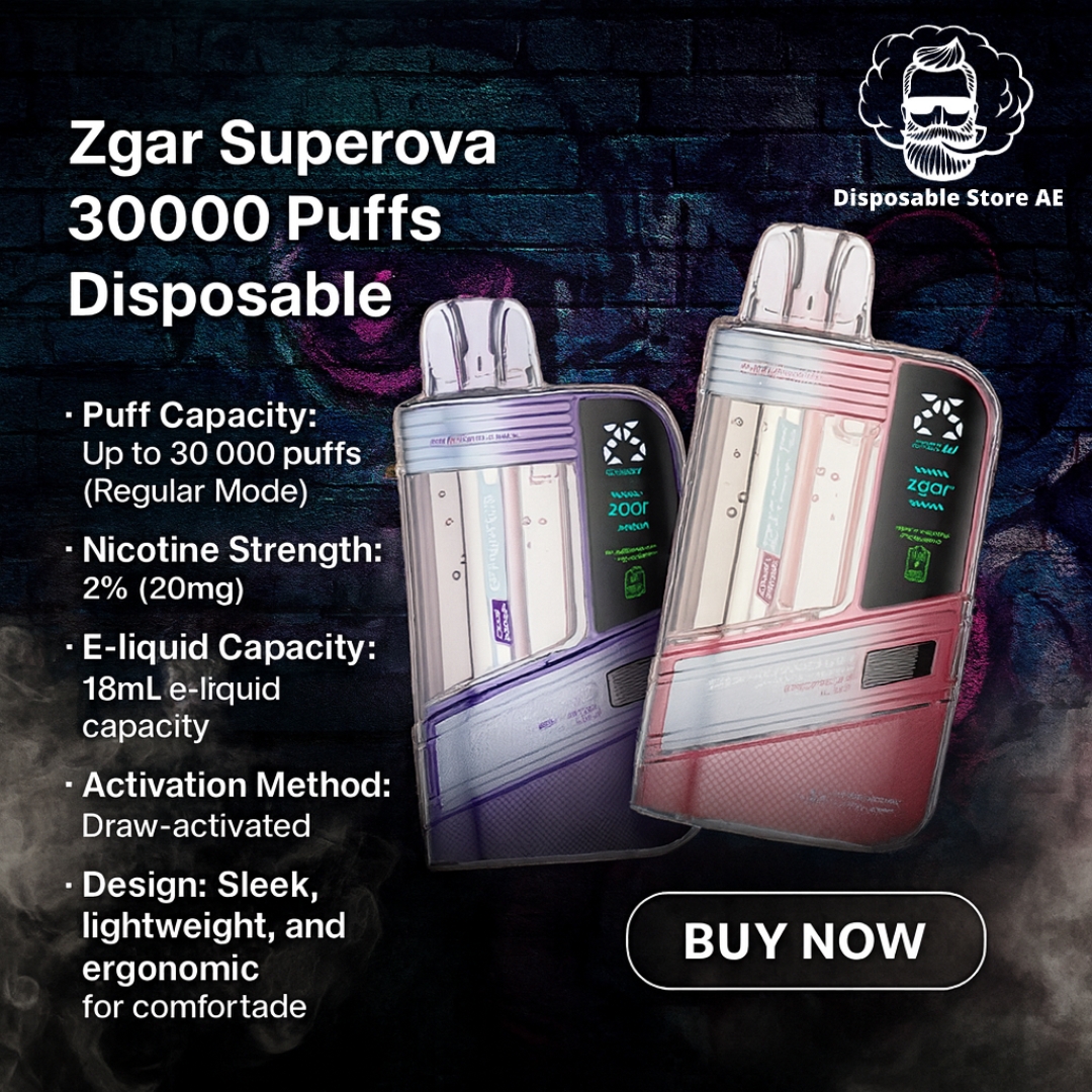 Zgar Supernova 30000 Puffs Disposable Vape 20mg Zgar Supernova 30000 Puffs Disposable Vape 20mg