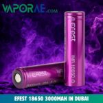 efest 18650 3000mah in dubai