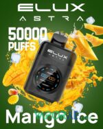 Elux Astra 50000 Puffs Disposable Vape Mango Ice