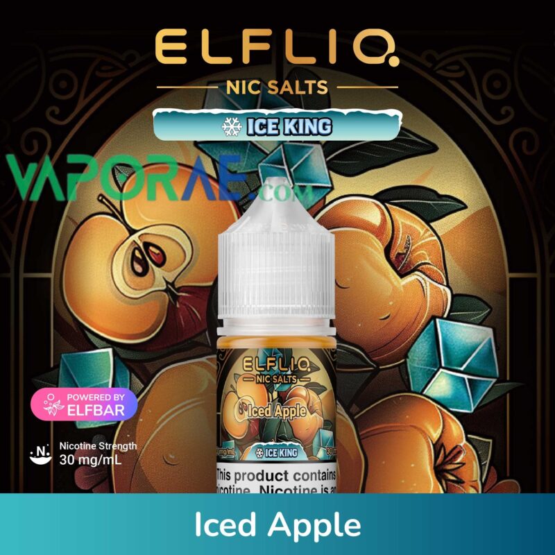 IcedApple elfliq by elfbar uae