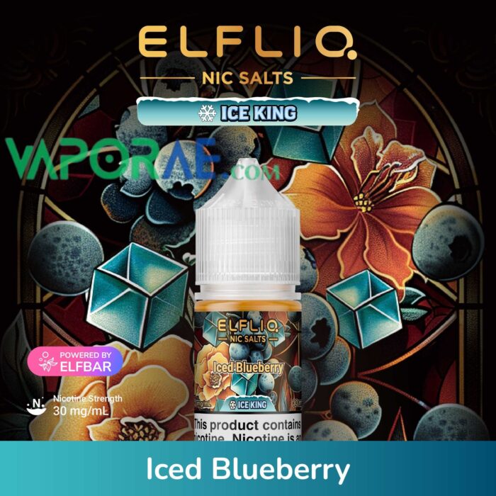 IcedBlueberry elfliq by elfbar uae
