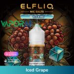 IcedGrape elfliq by elfbar uae