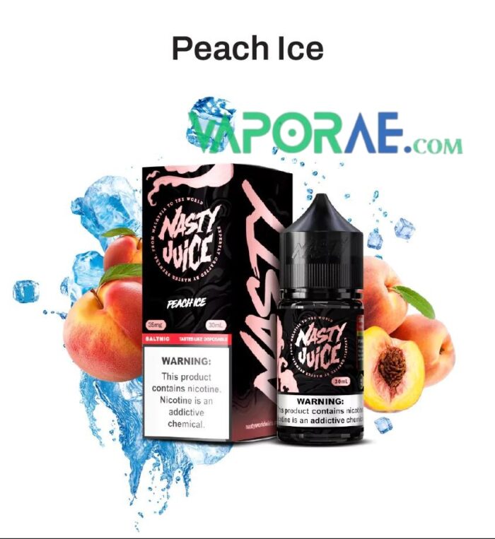 Nasty Smooth Series Salt 30ml peach ice