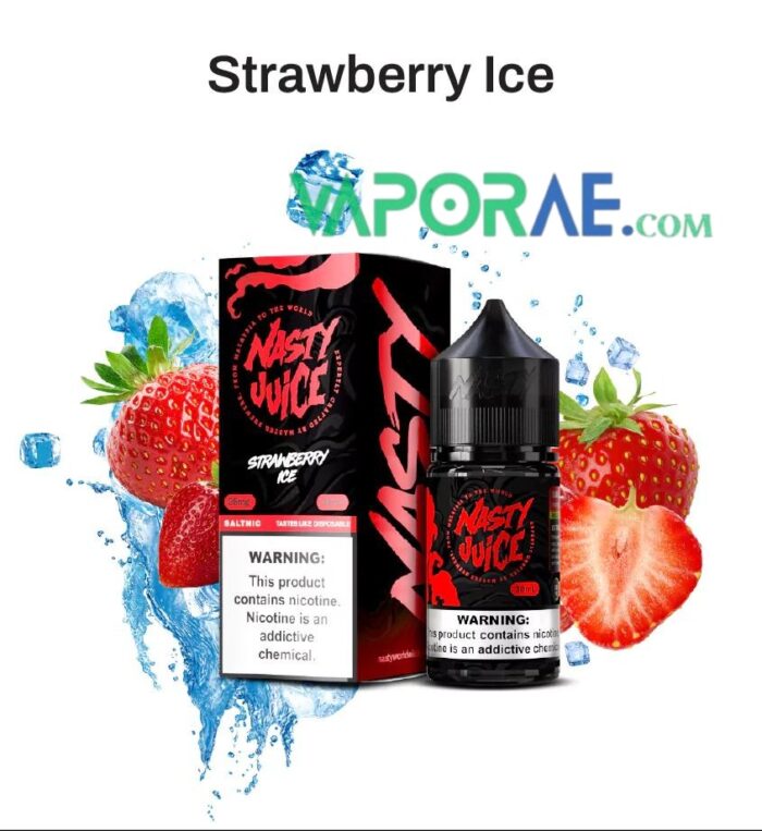 Nasty Smooth Series Salt 30ml strawberry ice