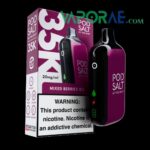 Pod Salt 35000 Puffs Disposable Vape Mixed Berries Ice 20mg Gen Vape Dubai