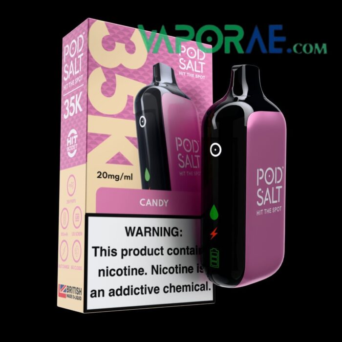 Pod Salt 35000 Puffs Disposable Vape Mixed Candy 20mg Gen Vape Dubai
