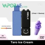 RELX Creator Taro Ice Cream Pods and Device