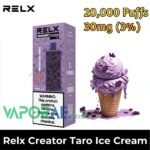 Relx Creator Extra Pods Taro Ice Cream