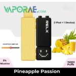 Relx Creator Pineapple Passion pods and Device 15000 Puffs