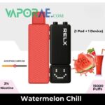 Relx Creator Watermelon Chill Pods and Device 15000 Puffs