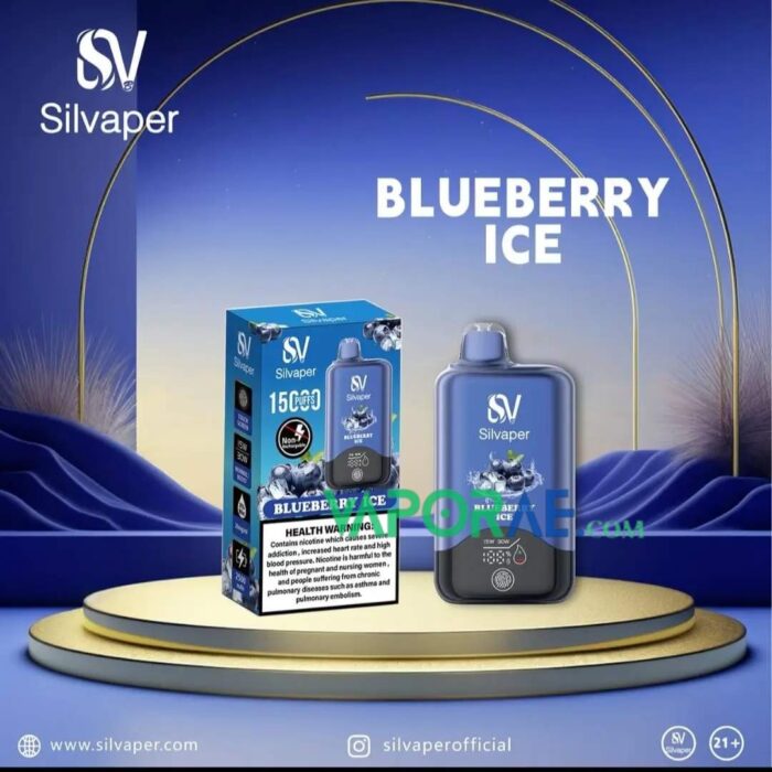 Silvaper 15000 Puffs Disposable Vape Blueberry Ice