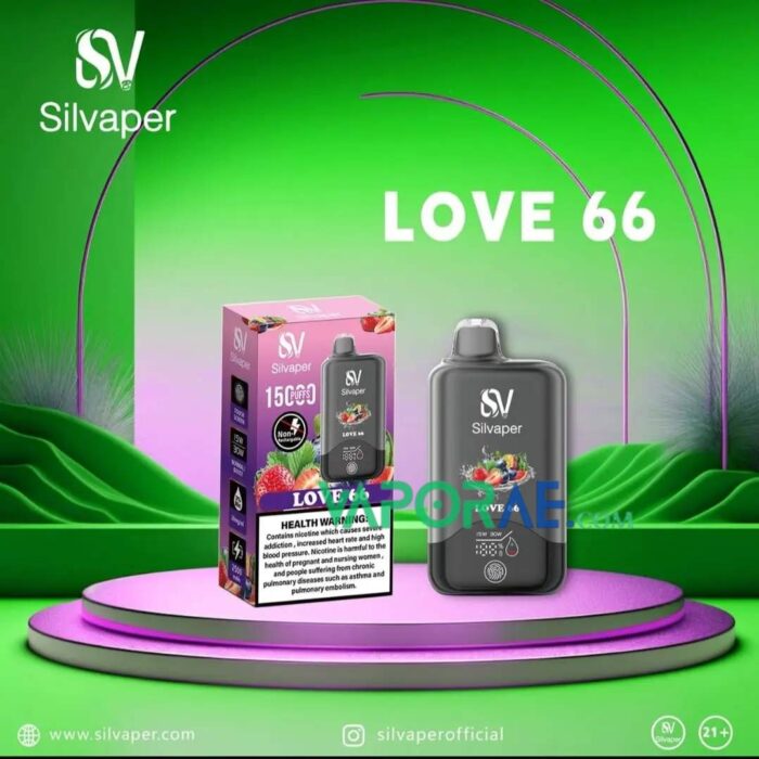 Silvaper 15000 Puffs Disposable Vape Love 66