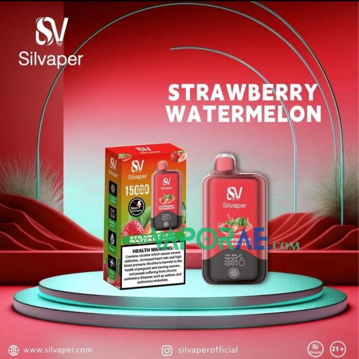 Silvaper 15000 Puffs Disposable Vape Strawberry Watermelon