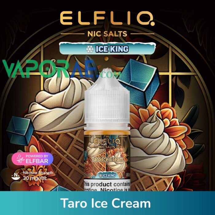 TaroIceCream elfliq by elfbar uae