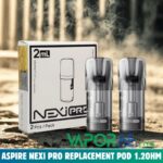 aspire nexi pro replacement pod 1.2ohm 2pcs in uae