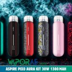 aspire pixo aura kit 30w 1300 mah in uae
