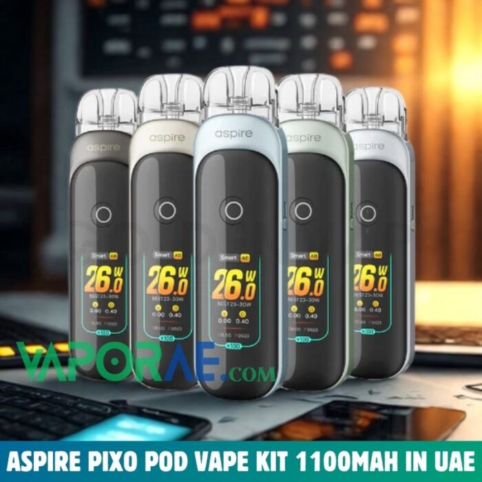 aspire pixo pod vape kit 1100mah in uae