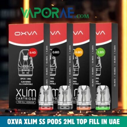 oxva xlim ss pods 2ml top fill in uae