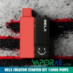 relx creator starter kit 15000 puffs disposable vape in uae