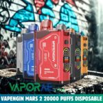 vapengin mars 2 20000 puffs disposable vape 50mg in uae