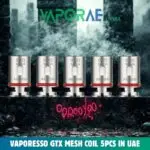 vaporesso gtx mesh coil 5pcs in uae