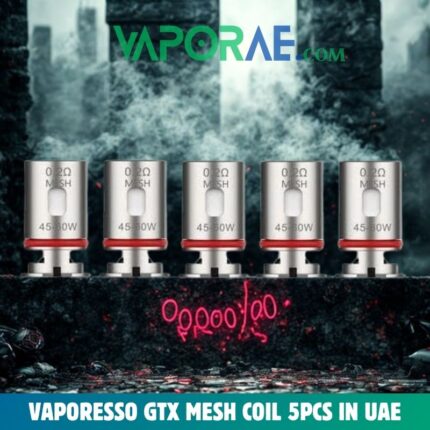 vaporesso gtx mesh coil 5pcs in uae