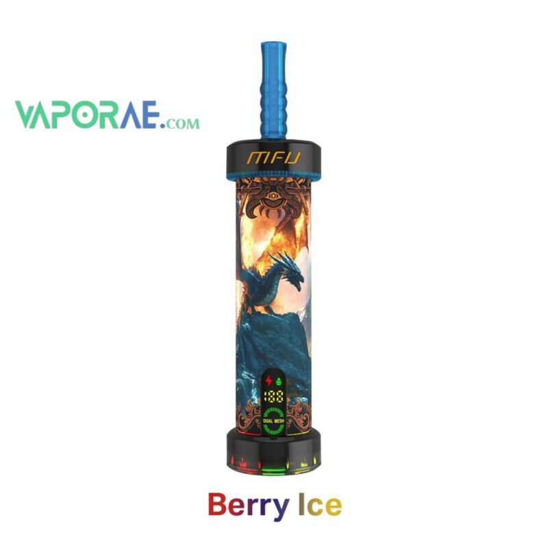MFU SHISHA X1 Hookah 40000 Puff Disposable Berry Ice