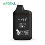 myle meta box 5000 puffs 50mg nicotine sweet tobacco