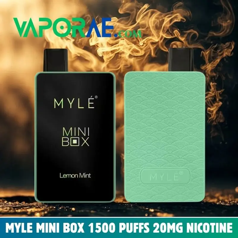 myle mini box 1500 puffs 20mg nicotine
