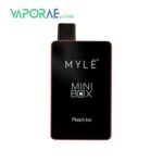 myle mini box 1500 puffs peach ice